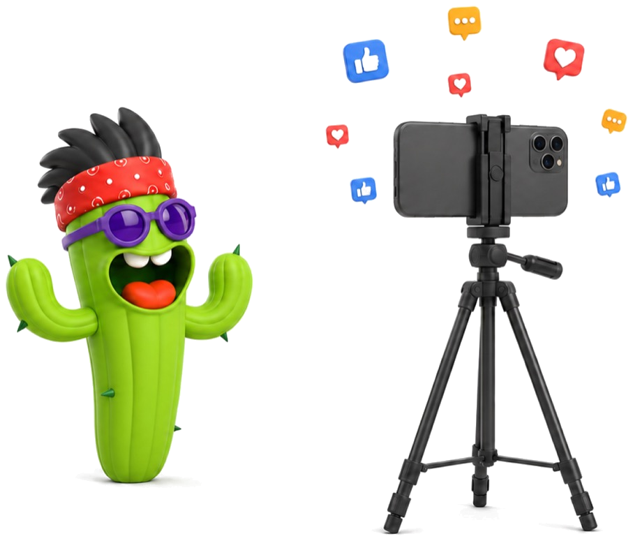 MOCA influencer marketing character