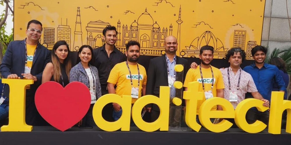 Adtech New Delhi 2023, MOCA Team India Attended the Event,